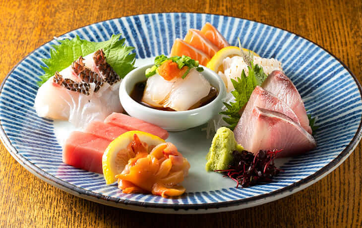 刺身盛り合わせ
